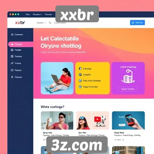 Mudanças na interface do usuário do site xxbr